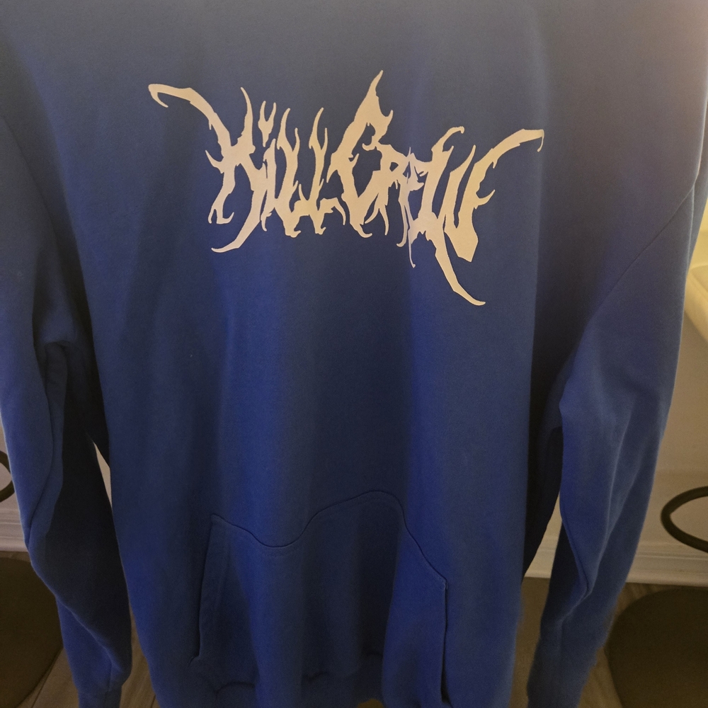 THE GYM IS MY PSYCH WARD HOODIE - BLUE